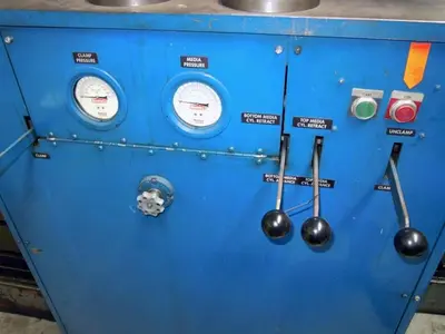 USED EXTRUDEHONE ABRASIVE FLOW MACHINING
