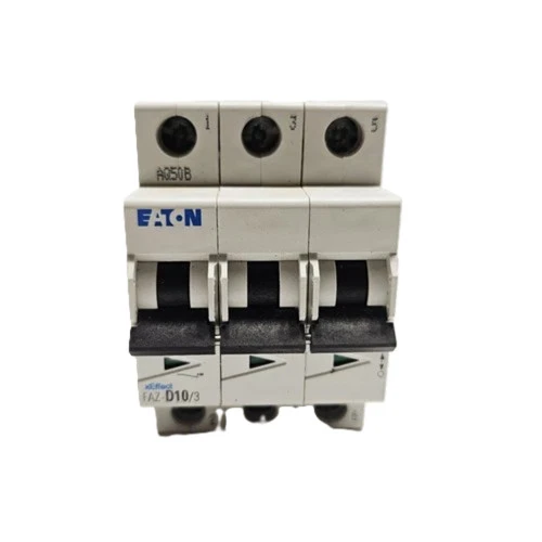 Moeller Eaton FAZ-D10/3-NA 102267 Miniature Circuit Breaker, 10A, 3-Pole [New]