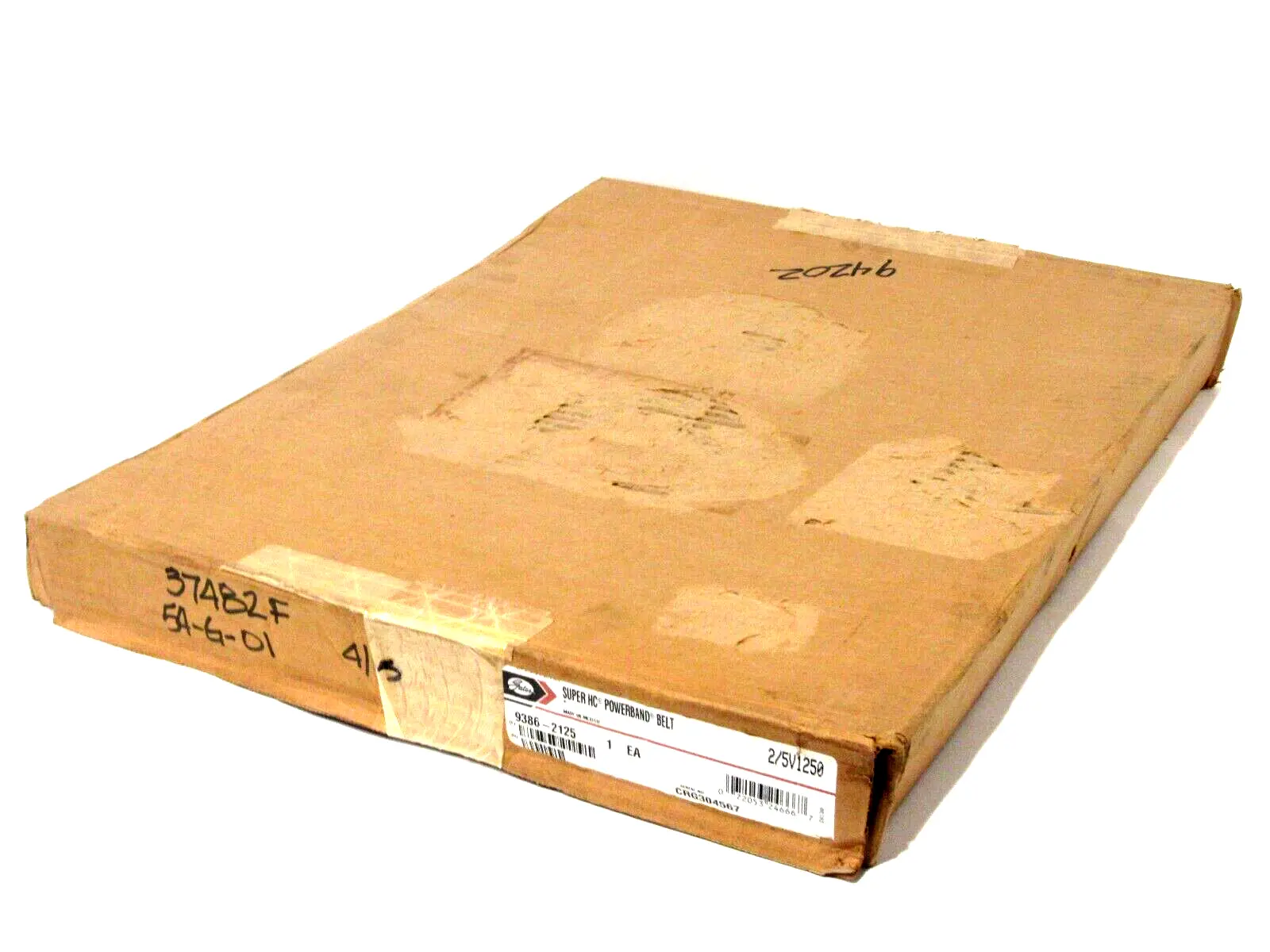 NEW GATES 2/5V1250 SUPER HC POWERBAND BELT 25V1250