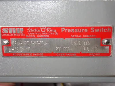 Used SOP _UNKNOWN_ Pressure Switches Ohio US | HGR 24 #1249345