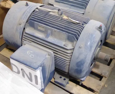 Rebuilt 60 HP 1185 RPM Siemens Premium Efficiency Motor Frame 404T 460V