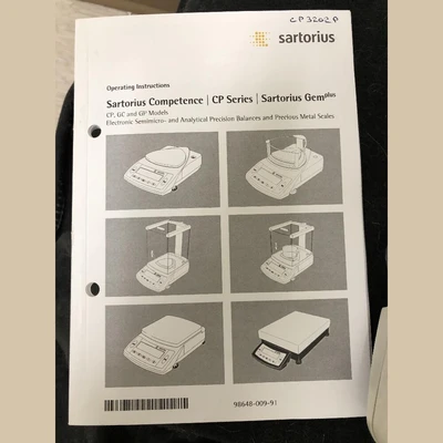 USED 2001 SARTORIUS CP3202S