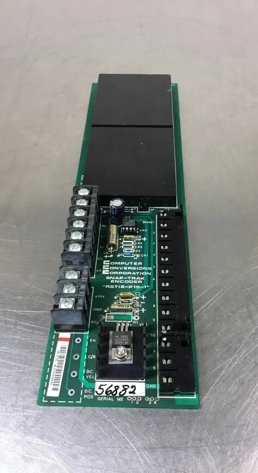 COMPUTER CONVERSION Corp. RST18-P15-1 Snap-Trak Encoder. 3B