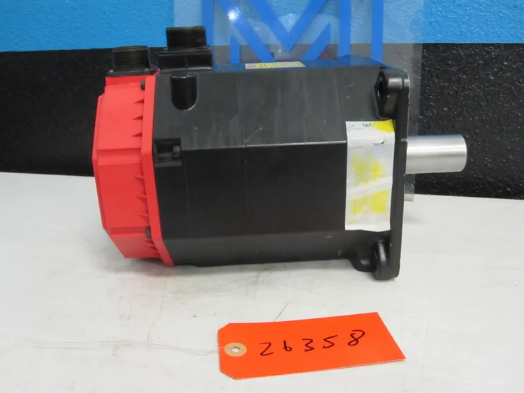 Used 2002 FANUC A06B-0141-B075#0008 A.C. Motors | MachineStation #947649