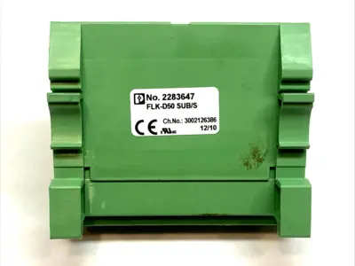 USED PHOENIX CONTACT VARIOFACE TERMINATION BOARD INTERFACE MOD. 2283647