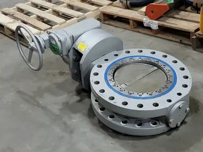 14" Class 300 Butterfly Valve B16.5, Gear Operated