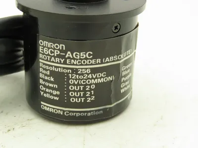 Omron E6CP-AG5C Rotary Absolute Encoder 6mm Shaft