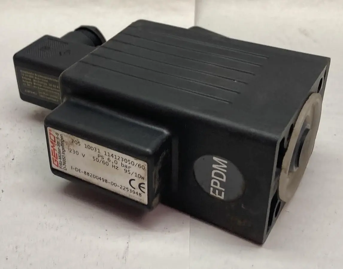 Used GEMU I-DE-88200498-00-225394 Pump & Valve Parts Ohio US | Surplus Asset Holdings #1242103