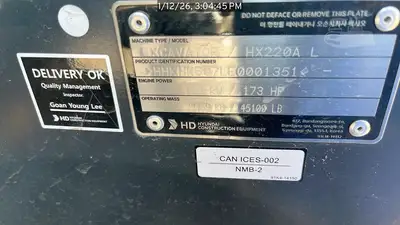 Used 2025 HYUNDAI HX220AL Crawler Excavators North Carolina US | National Equipment Dealers #1422274