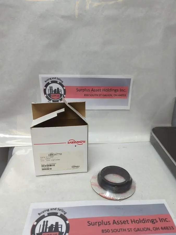 New | in-Stock FLOWSERVE 61474GE Pump & Valve Parts Ohio US | Surplus Asset Holdings #1234228