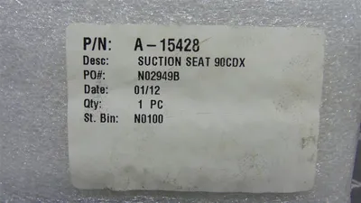 Ariel A-15428 Compressor Suction Seat SUC VLV SEAT, 90CDX, PRC New NIB