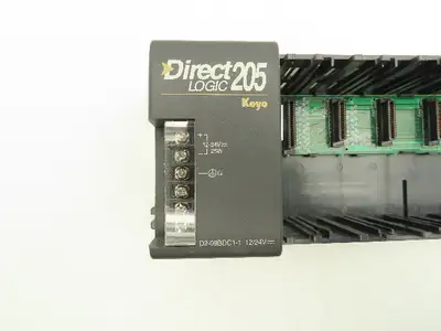 Automation Direct D2-09BDC1-1 Direct Logic 205 I/O Base 9-Slot Rack 12/24VDC