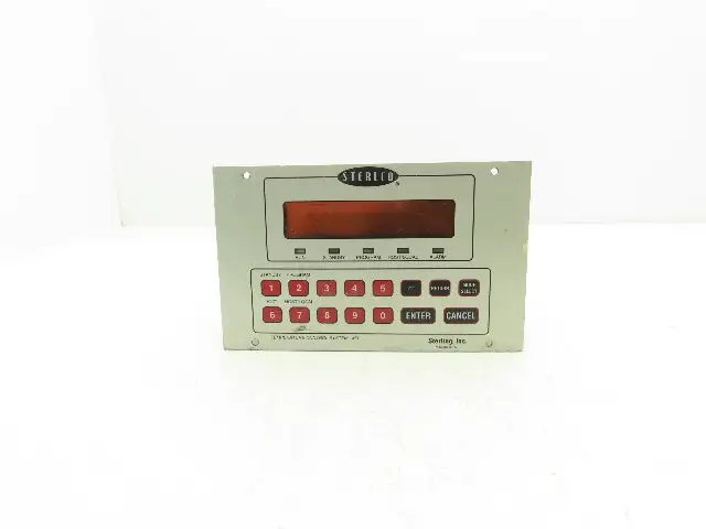 Used STERLCO _UNKNOWN_ Automation Control (HMI) Indiana US | Arrow Industrial #1364901