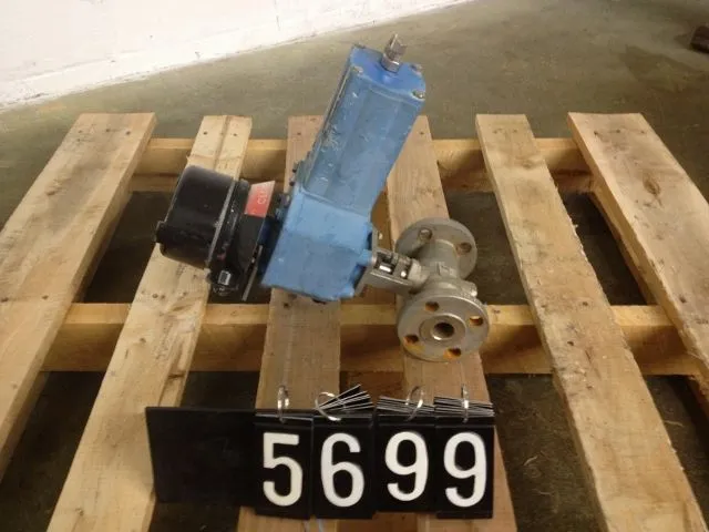 Neles Jamesbury 1"-150 V-Ball Control Valve