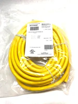 USED BALLUFF POWER CONNECTION CABLE SGL-ENDED