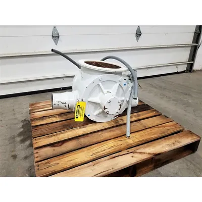 Used 4" Premier Pneumatic Conveying Scale Diverter Valve w/ 10" outlet