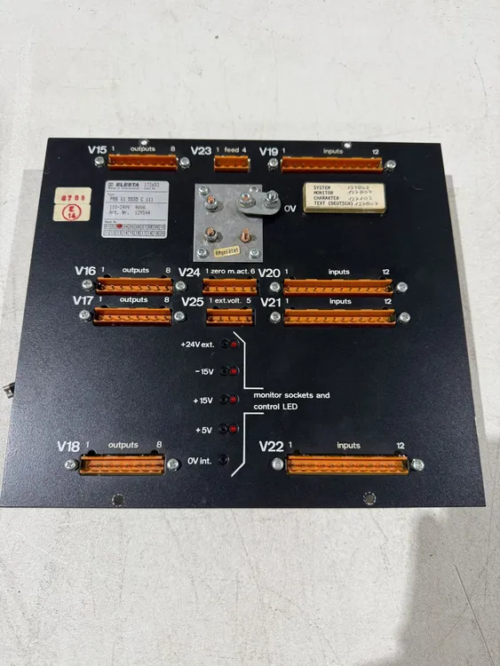 Used Elesta POSII5535C111 Interface Monitors Michigan US | iGAM Industrial Marketplace #92676
