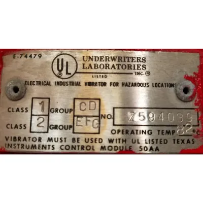 Used Invicta Electric Industrial Vibrator Shaker