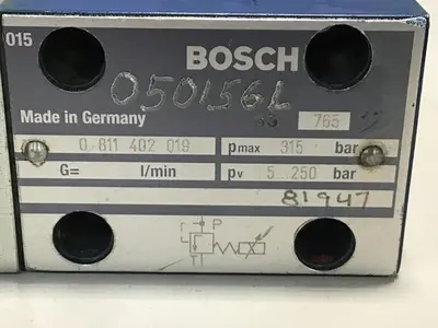 USED BOSCH 0 811 402 019
