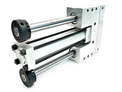 SDC25-X-6-AE-BR-J1-M-H4 | PHD Inc  Pneumatic Slide 1-3/8" Bore 6" Stroke - Used