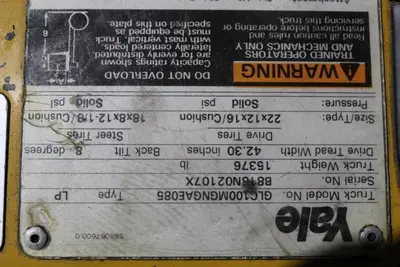 YALE GLC100MGNGAE085 Forklift Trucks | Levy Recovery Group (11)