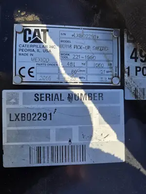 USED 2016 CATERPILLAR BU118