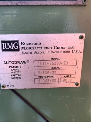 Used 1998 RMG 1011-75130-73 Wire In-Line Drawers New York US | Barbarotto Int'l Sales Corp #1332925