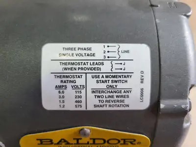 USED BALDOR M3538-5
