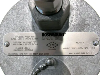 NEW ROSEMOUNT 00079-0335-0002 THERMOCOUPLE & CONNECTION HEAD 0007903350002