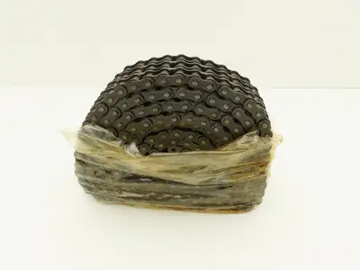Diamond DMD-50-3R-10FT Riveted #50 Roller Chain 3 Strand 5/8" Pitch 10' Length