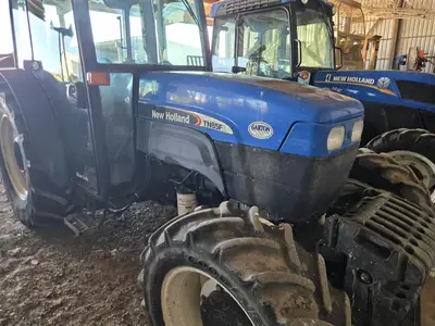 Used 2007 NEW HOLLAND TN85FA Tractors & Trailers California US | Ben Kaplan Equipment #1506688
