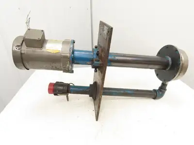 Kerr 5180 Vertical Process Pump Size 1x1-1/4x6-3/16 230/460V 0.5 1/2Hp 15GPM