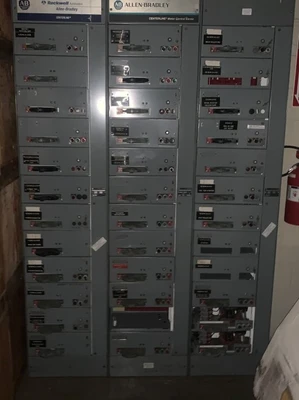 Allen Bradley 2100 Centerline Size 1 MCC Cabinet 600A, 600V, 3ph