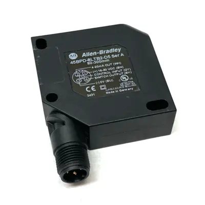 USED ALLEN-BRADLEY SER. A DISCREET ANALOG LASER SENSOR