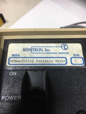 Used Bonitron 3185 Electrometer/ High Resistance Meters Indiana US | J&J Industrial Supply #519654