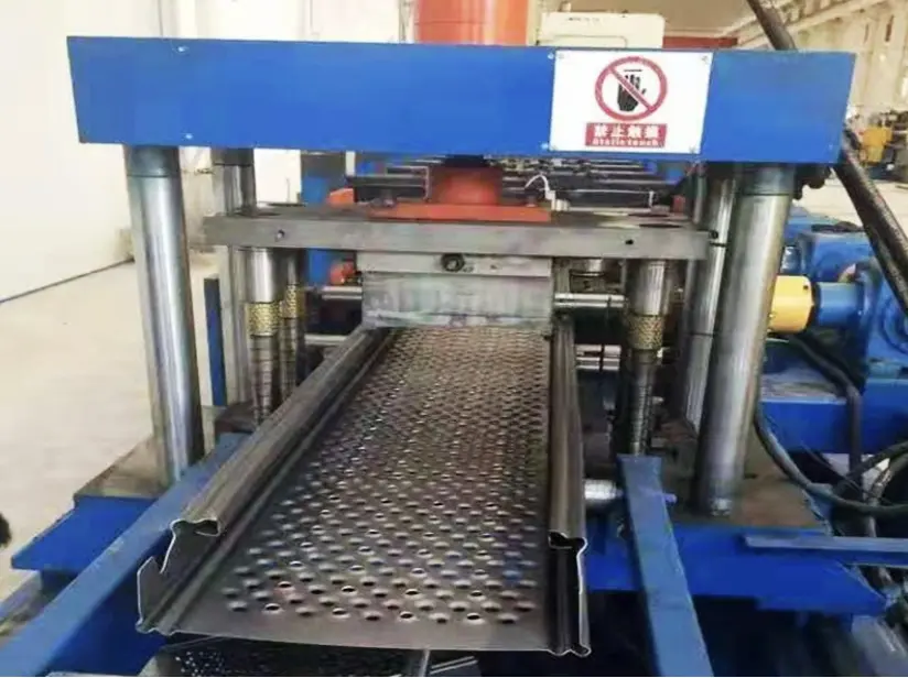Steel Scaffold Platform Plate Roll Forming Machine in USA