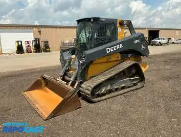 Used 2018 JOHN DEERE 331G COMPACT SKID STEER TRACK LOADER Skid Steer Loaders Michigan US | Miedema Asset Management Group 7 #161491