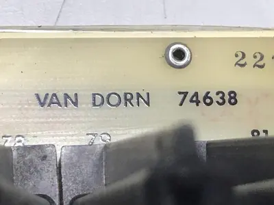 USED VAN DORN 74638