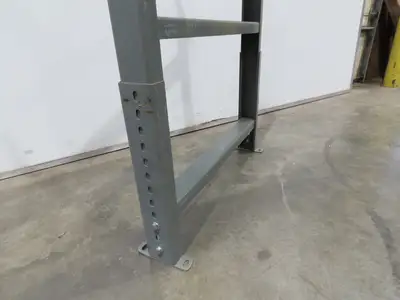 Hytrol LS-8 30"W Conveyor Leg Stationary Floor Support 46" to 58"H