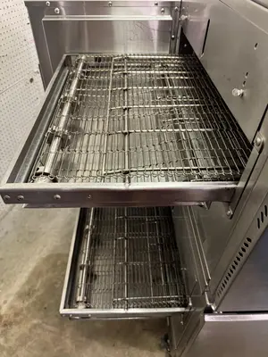 Used XLT Used 2019 2020 XLT 2336 Natural Gas Double Deck Conveyor Pizza Oven Conveyor Ovens Illinois US | Falcon Restaurant Supply #1375040