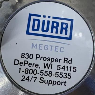DURR MEGTEC SYSTEMS WI54115 400014084 Test & Measurement Equipment | ESS Industrial Equipment Sales (7)