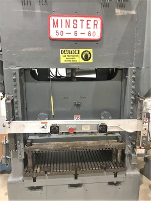 USED MINSTER MINSTER 50-6-60 PRESS