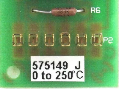 NEW LEEDS & NORTHRUP 575149 RANGE CARD 018484