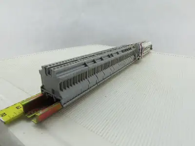 Connectwell CTS2.5UN Terminal Blocks 800V 32A 22-12 Awg DIN Rail Misc Lot of 86