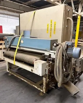 GIARDINA G95-31S, 52" DOUBLE-HEAD WIDE-BELT DENIBBING SANDER