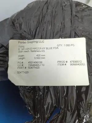 New | in-Stock FORBO SIEGLING 50477420 Conveyor Parts Ohio US | Surplus Asset Holdings #1246512