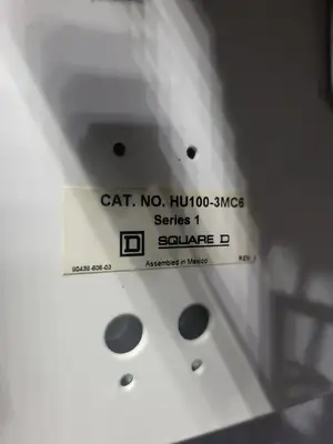 USED SQUARE D MODEL 6