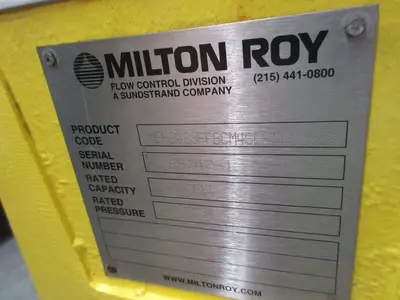 USED MILTON ROY MBH2428