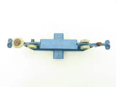 Gorbel S250 Overhead Bridge Crane End Truck for S500 Runway *Missing 2 Wheels*