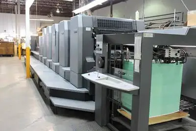 Heidelberg  CD 102-5 COLORS+LX, YEAR 2002